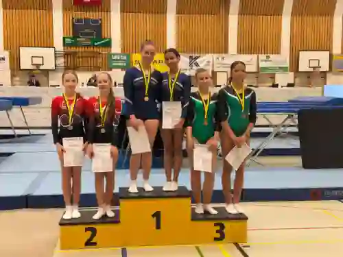 Trampolin Wettkampf Schloss Cup 2026 in der Mehrfach-Turnhalle Hellmatt in Wildegg