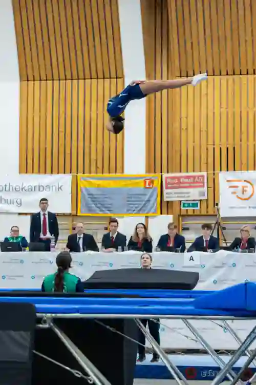 Trampolin Wettkampf Schloss Cup 2026 in der Mehrfach-Turnhalle Hellmatt in Wildegg