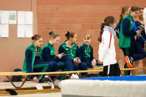 Trampolin Wettkampf Schloss Cup 2026 in der Mehrfach-Turnhalle Hellmatt in Wildegg