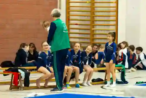 Trampolin Wettkampf Schloss Cup 2026 in der Mehrfach-Turnhalle Hellmatt in Wildegg