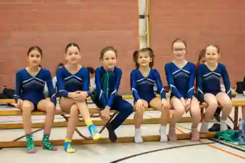 Trampolin Wettkampf Schloss Cup 2026 in der Mehrfach-Turnhalle Hellmatt in Wildegg