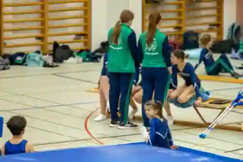 Trampolin Wettkampf Schloss Cup 2026 in der Mehrfach-Turnhalle Hellmatt in Wildegg